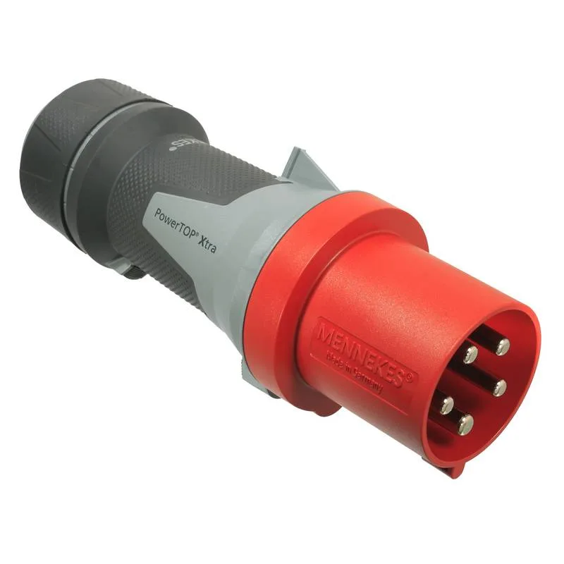 CEE-Stecker 63 A (5-polig, rot)