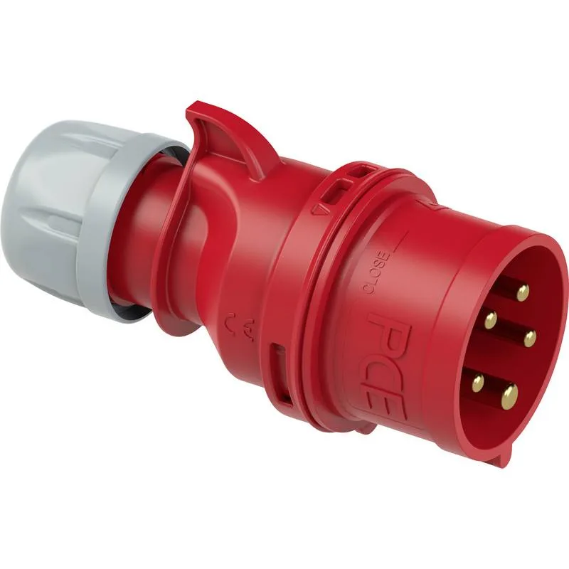 CEE-Stecker 16 A (5-polig, rot)