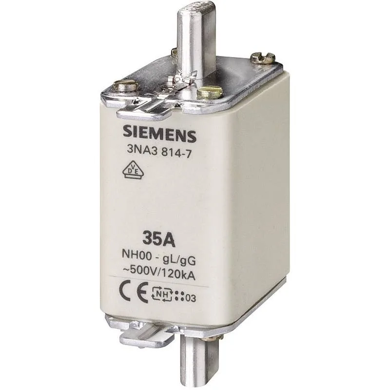 NH-Sicherung NH00 125 A, Charakteristik gG — Siemens 3NA3832